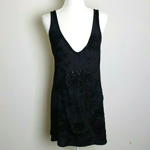 Affliction Rhinestone Snake Tank